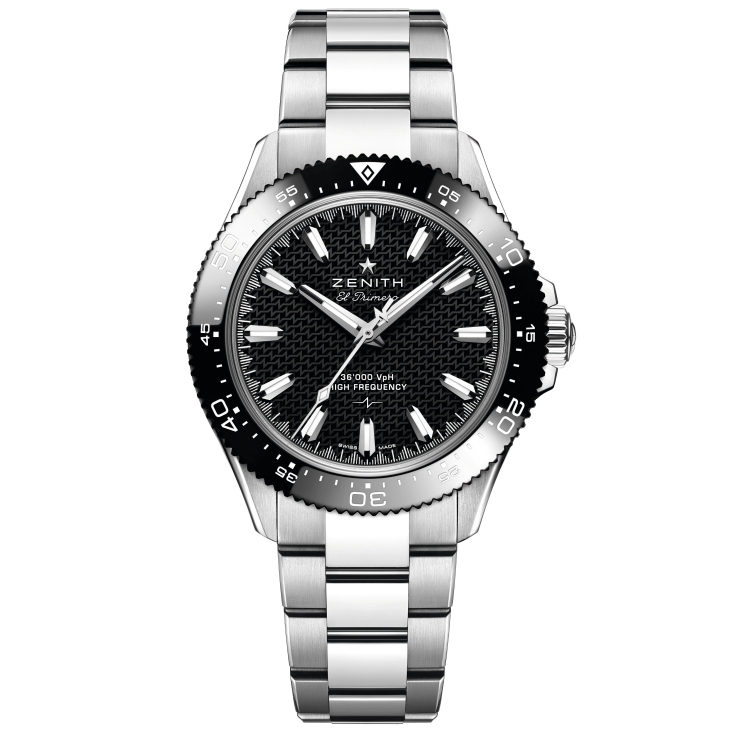 ZENITH - CHRONOMASTER - 03.5000.3620/69.M5000 - 回歸高振頻本質:ZENITH Chronomaster Solo Sport開創三針新頁