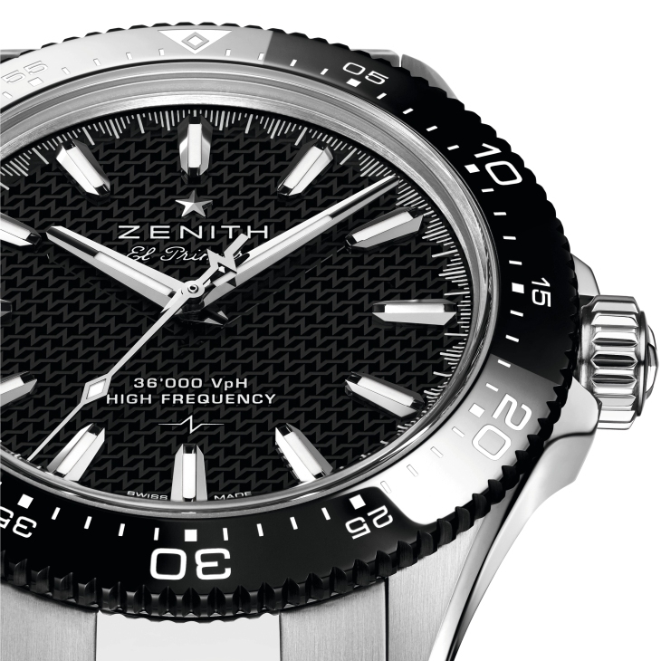 ZENITH - CHRONOMASTER - 03.5000.3620/69.M5000 - 回歸高振頻本質:ZENITH Chronomaster Solo Sport開創三針新頁