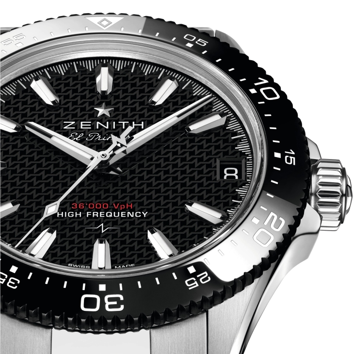 ZENITH - CHRONOMASTER - 03.5000.3620/69.M5000 - 回歸高振頻本質:ZENITH Chronomaster Solo Sport開創三針新頁