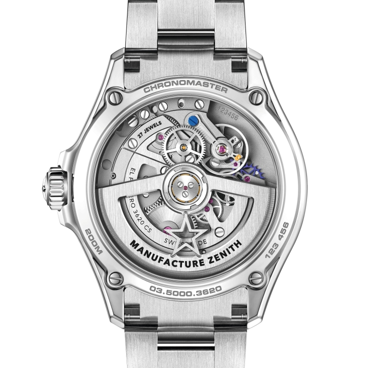 ZENITH - CHRONOMASTER - 03.5000.3620/69.M5000 - 回歸高振頻本質:ZENITH Chronomaster Solo Sport開創三針新頁