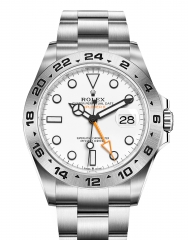ROLEX 勞力士 EXPLORER II 探險家二號白面橘橙針