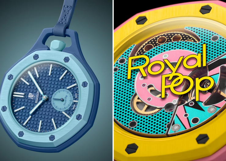 誰說皇家橡樹一定高不可攀？Swatch × AP 聯名懷錶平價登場，好玩度直接破表！