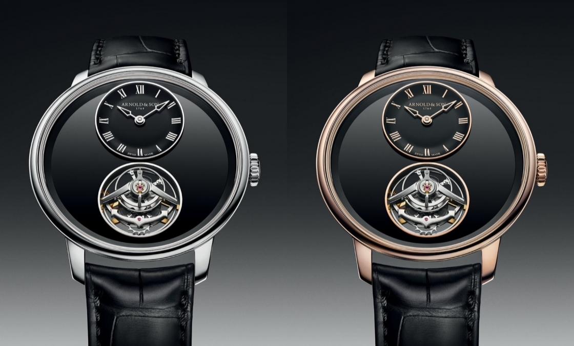 ARNOLD & Son - ULTRATHIN TOURBILLON - 1UTBX.Z03A.C1375C - 以黑色縞瑪瑙重塑航海時計精神｜Arnold & Son 超薄陀飛輪新作