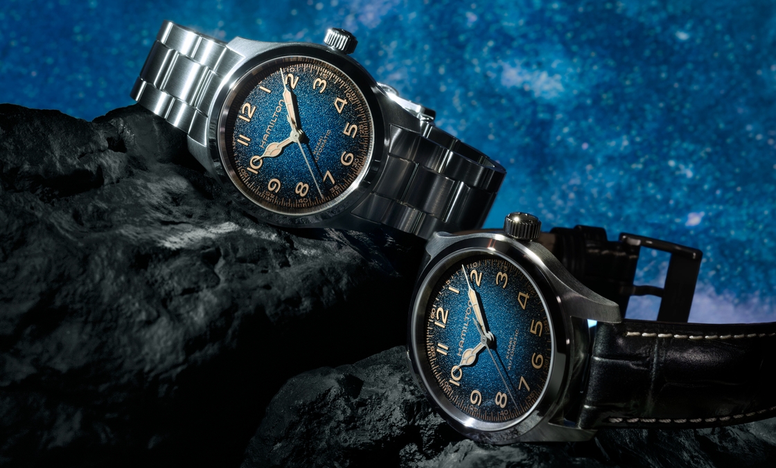 HAMILTON - KHAKI FIELD - H70405740 - 漢米爾頓墨菲腕錶再進化，星空藍面盤成為38mm新作最大亮點 