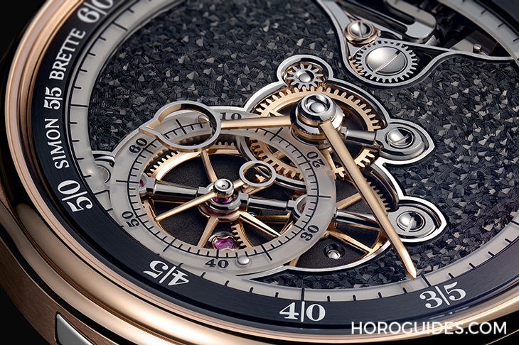 SIMON BRETTE - SIMON BRETTE - （CHRONOMÈTRE ARTISANS ROSE GOLD） - 細節進化！新銳獨立製錶師Simon Brette旋風又起，推出黑金新作Chronomètre Artisans Rose