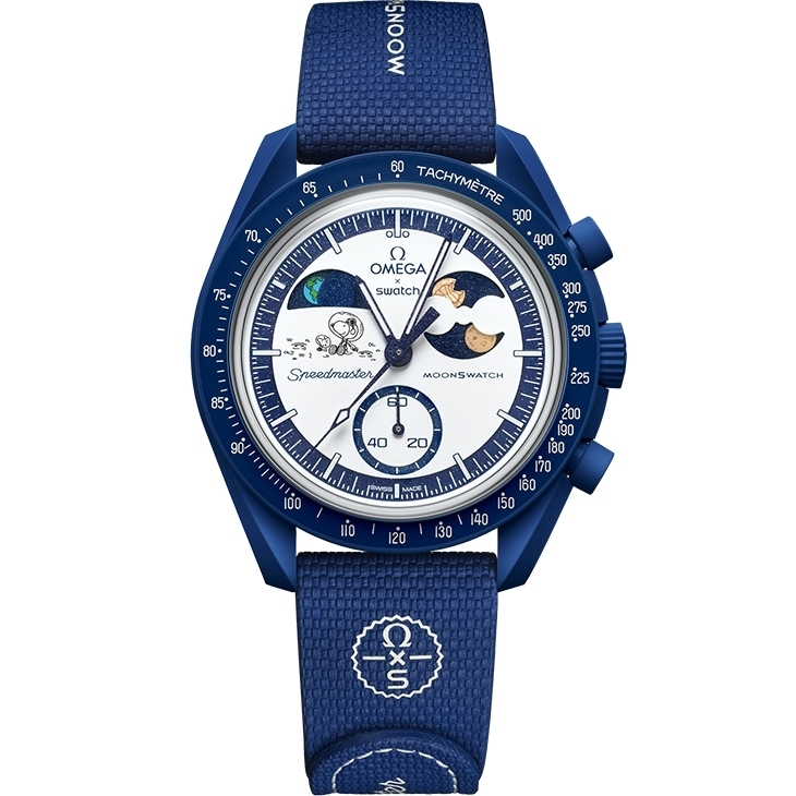 SWATCH - BIOCERAMIC - SO33N704L - 月亮被咬了一口?Mission To Earthphase – Moonshine Gold「海狸月」版本11月限定發售