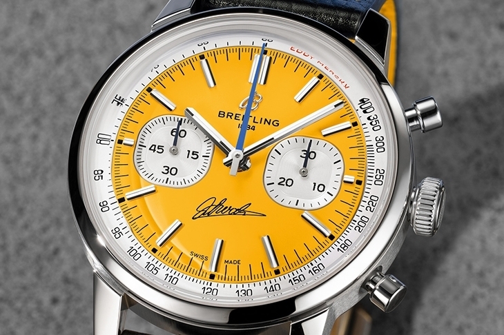BREITLING - TOP TIME - AB01762C1I1X1 - 百年靈 Top Time B01 Eddy Merckx 限量版:向自行車傳奇致敬