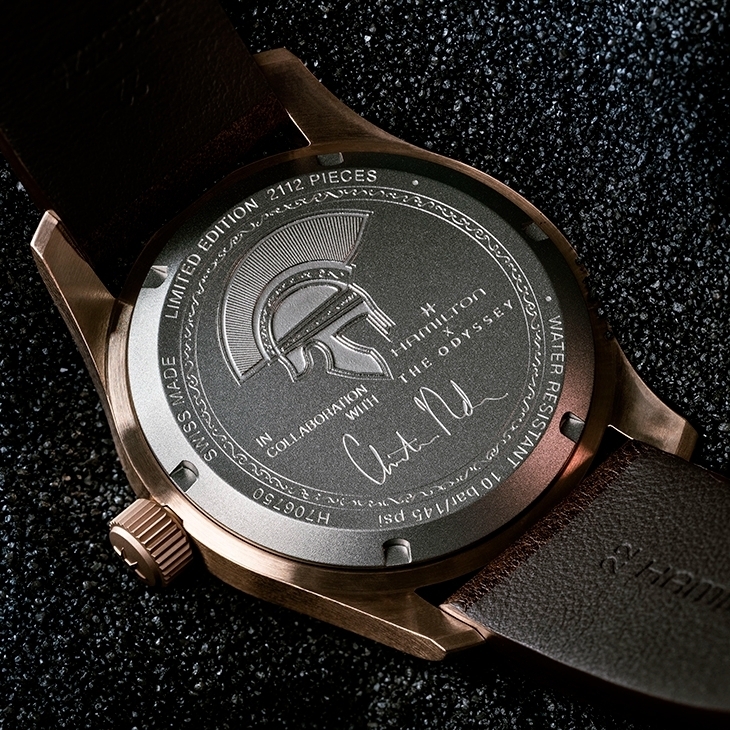 HAMILTON - KHAKI FIELD - H70675530 - 諾蘭《奧德賽》化作青銅腕錶：漢米爾頓限量新作登場  
