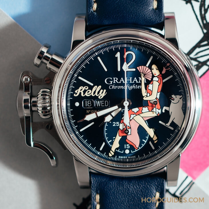 GRAHAM - CHRONOFIGHTER - 2CVAS.U08A.L129S - 狗年錶集合!2018戊戌年錶盤上的十大名犬