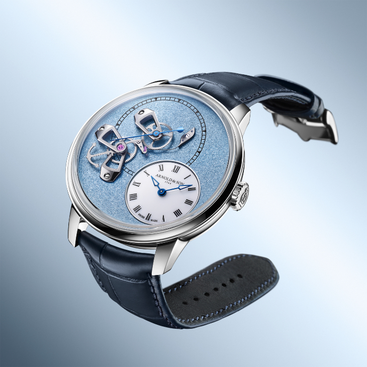 ARNOLD & Son - Arnold & Son DSTB 42 全新演繹:薄荷綠與雅詩閣藍限量登場