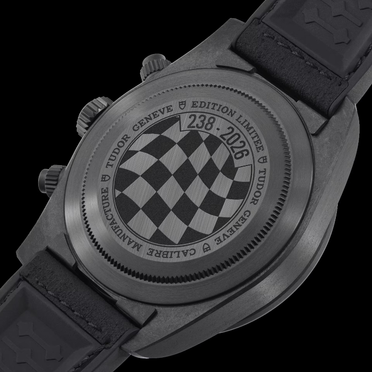 TUDOR - BLACK BAY - M79377KN-0003 - 迎戰 F1 新賽季！帝舵表發表 Black Bay Chrono "Carbon 26" 碳纖限定版計時腕錶