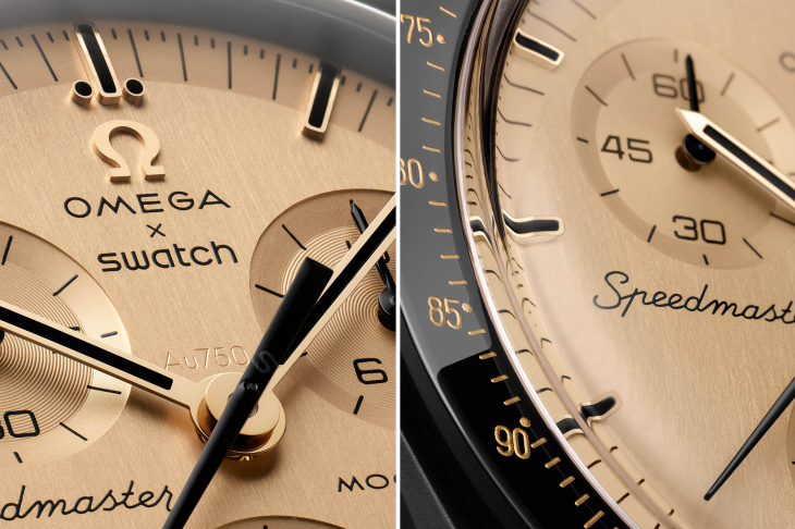 SWATCH - BIOCERAMIC - SSX01B700 - 黑金MoonSwatch 1969限量版登場! 11克黃金、全球限量1,969只與購買方式一次看