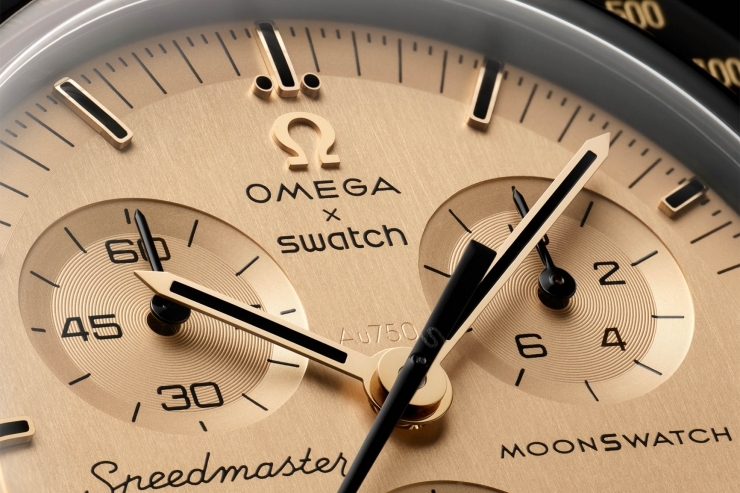SWATCH - BIOCERAMIC - SSX01B700 - 黑金MoonSwatch 1969限量版登場! 11克黃金、全球限量1,969只與購買方式一次看