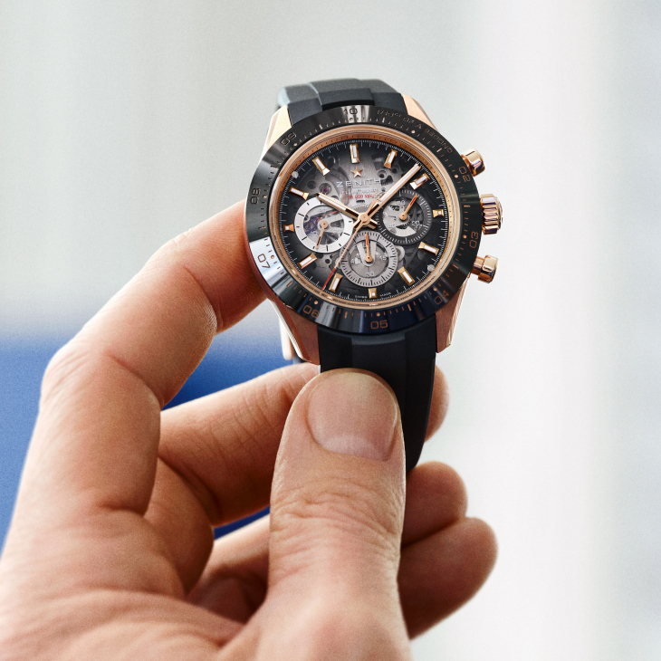 ZENITH - CHRONOMASTER - 03.3130.3600/01.M3130 - 透視精準的律動 ZENITH CHRONOMASTER Sport 鏤空運動腕錶