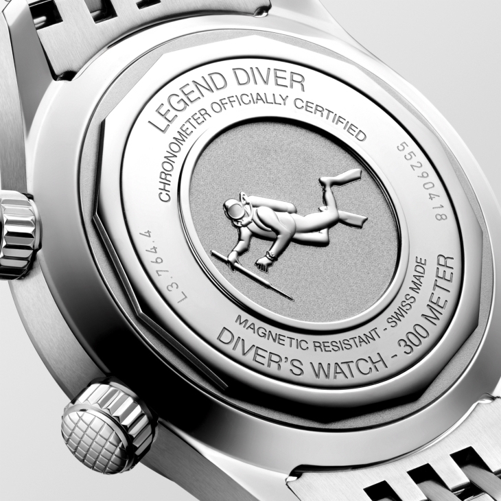 LONGINES - HERITAGE - L3.764.4.16.6 - 浪琴Legend Diver新錶登場!三款新色一次看,白色面盤超吸睛