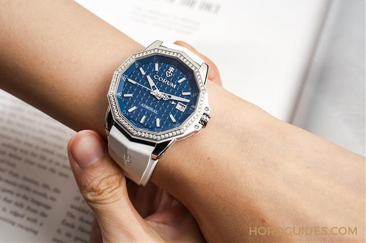 CORUM - ADMIRAL - A298/04127 - 海洋風格領航之選｜Corum海軍上將AC-One 45鏤空陀飛輪與AC-One 38女仕鑽錶