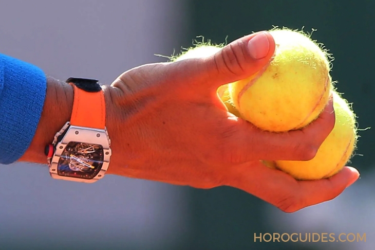 RICHARD MILLE - 【名人錶盒】紅土之王Rafael Nadal,奠定Richard Mille超輕抗震終極地位的最牛代言人