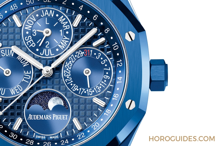 AUDEMARS PIGUET - ROYAL OAK - 26579CS.OO.1225CS.01 - 愛彼第一只藍色陶瓷錶！皇家橡樹萬年曆藍色陶瓷鍊帶腕錶