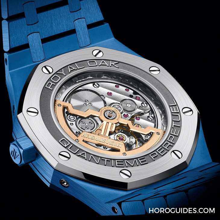 AUDEMARS PIGUET - ROYAL OAK - 26579CS.OO.1225CS.01 - 愛彼第一只藍色陶瓷錶！皇家橡樹萬年曆藍色陶瓷鍊帶腕錶