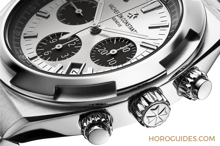 VACHERON CONSTANTIN - OVERSEAS - 5500V/110A-B686 - 黑白配,江詩丹頓Overseas計時熊貓面登場