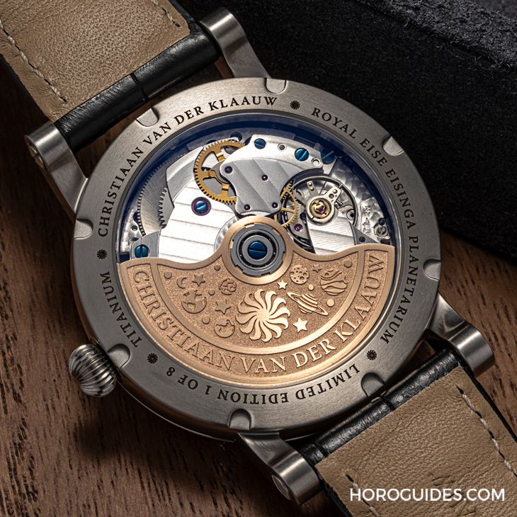 Christiaan Van Der Klaauw - ASTRONOMICAL MASTERPIECES - (Eise Eisinga Titanium SHH Edition) - SHH台北101頂級鐘錶概念店慶開幕,三款SHH特別版腕錶掀話題