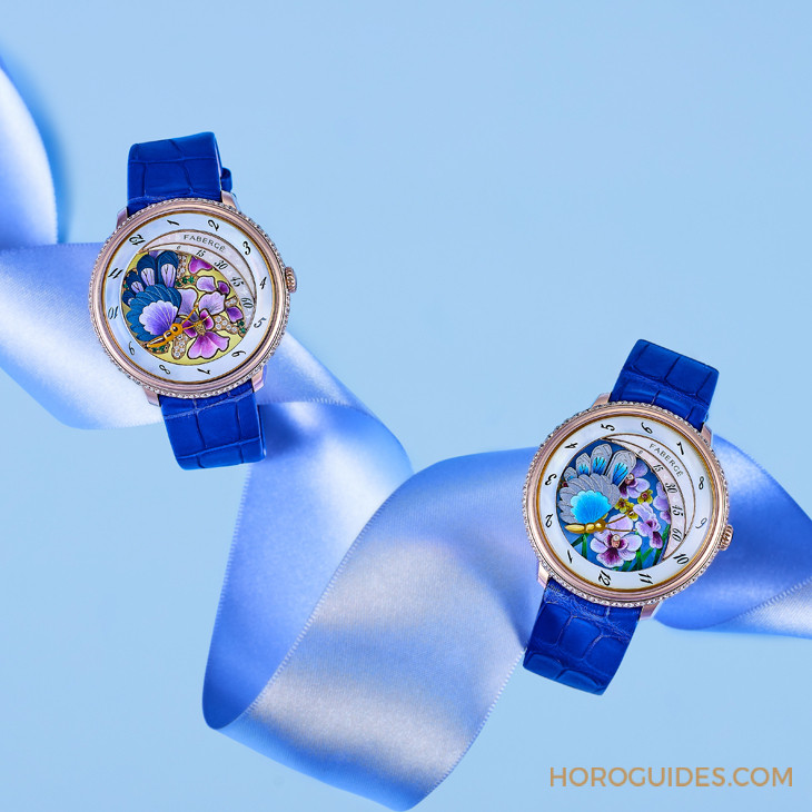 FABERGÉ - COMPLIQUÉE - (Compliquée Butterfly Gardenia Platinum Jubilee Edition) - 蝶翼開展了,時間經過了|Fabergé × SHH Compliquée Platinum Jubilee Edition腕錶
