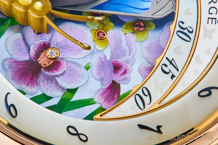 FABERGÉ - COMPLIQUÉE - (Compliquée Butterfly Gardenia Platinum Jubilee Edition) - 蝶翼開展了,時間經過了|Fabergé × SHH Compliquée Platinum Jubilee Edition腕錶