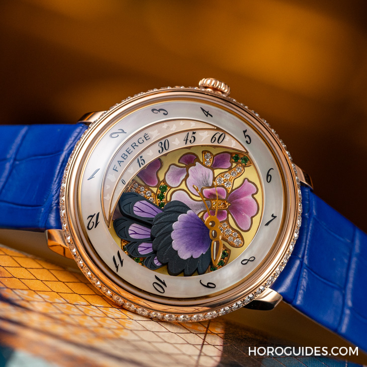 FABERGÉ - COMPLIQUÉE - (Compliquée Butterfly Gardenia Platinum Jubilee Edition) - 蝶翼開展了,時間經過了|Fabergé × SHH Compliquée Platinum Jubilee Edition腕錶