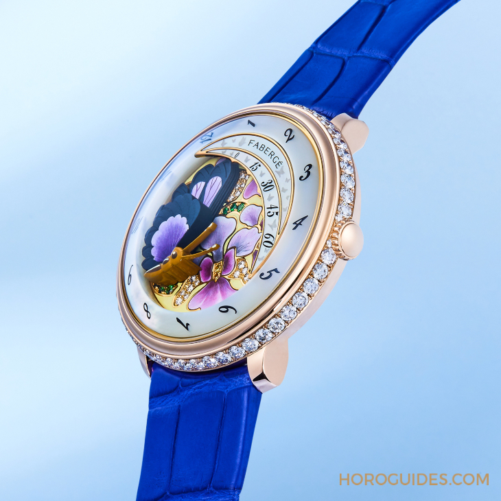 FABERGÉ - COMPLIQUÉE - (Compliquée Butterfly Gardenia Platinum Jubilee Edition) - 蝶翼開展了,時間經過了|Fabergé × SHH Compliquée Platinum Jubilee Edition腕錶