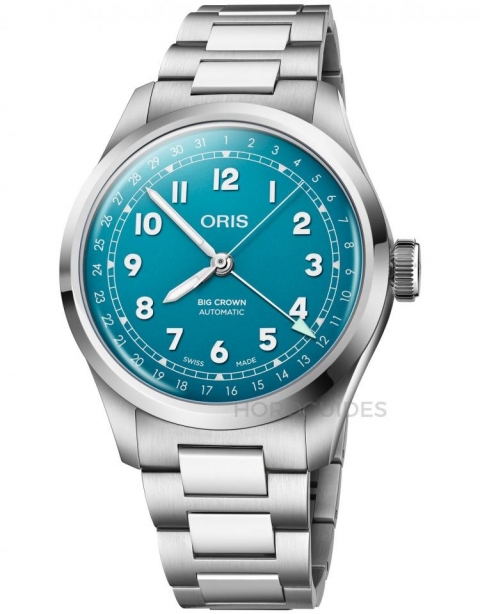ORIS - BIG CROWN - 403 7799 4068-07 8 20 06 - 為問世近90年的經典之作注入活力色彩|Oris Big Crown指針式日曆錶2025新作