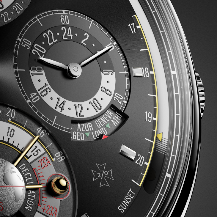 VACHERON CONSTANTIN - CABINOTIERS - 9600C/000G-231C - 太陽神降世！史上最複雜腕錶，江詩丹頓閣樓工匠Solaria超卓複雜功能腕錶- La Première