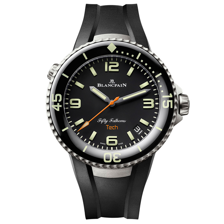 BLANCPAIN - FIFTY FATHOMS - 5029-12B30-94A - 寶珀全新錶帶快拆系統，五十噚Tech-nicolors腕錶率先採用