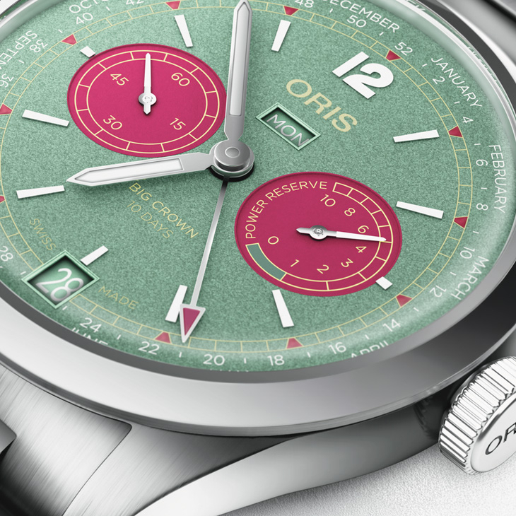 ORIS - PROPILOT - 01 793 7775 8724-Set - Oris〈2025日內瓦錶展〉新作：ProPilot Altimeter “Mission Control”限量腕錶科幻風加持、Calibre 113首度加入Big Crown錶系
