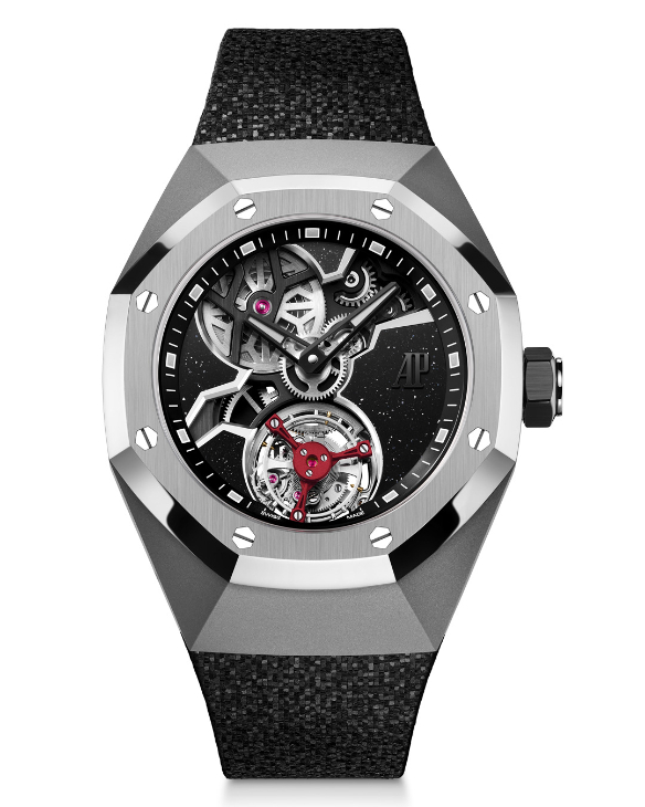 AUDEMARS PIGUET - ROYAL OAK CONCEPT - 26643TI.OO.D002CA.01 - 以潮流能量再探前衛製錶邊界:愛彼皇家橡樹概念系列飛行陀飛輪腕錶Yoon與Verbal聯名限量版