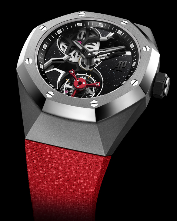 AUDEMARS PIGUET - ROYAL OAK CONCEPT - 26643TI.OO.D002CA.01 - 以潮流能量再探前衛製錶邊界:愛彼皇家橡樹概念系列飛行陀飛輪腕錶Yoon與Verbal聯名限量版
