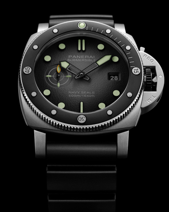 PANERAI - SUBMERSIBLE - PAM01738 - 海豹突擊隊，深海出任務！Panerai Submersible Navy SEALs腕錶PAM01738