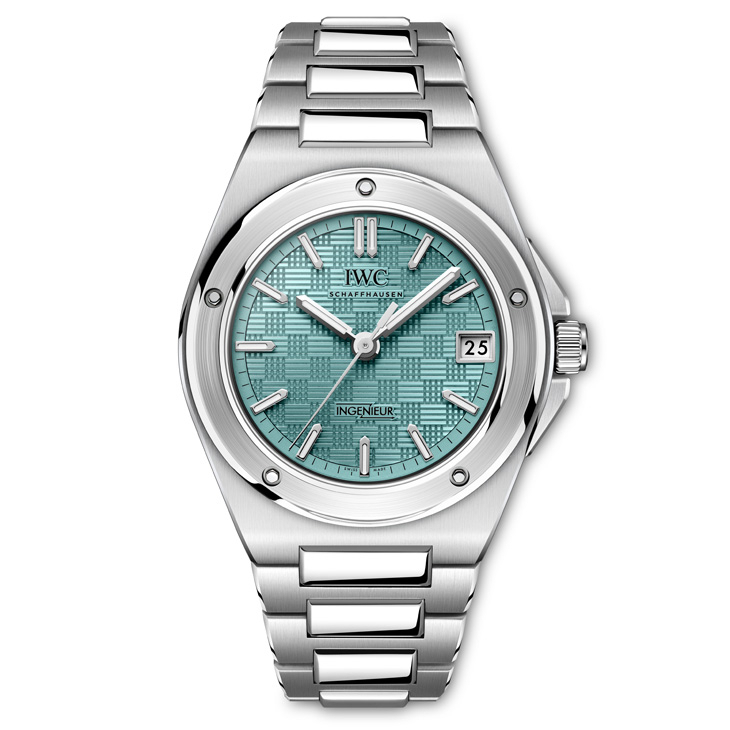 IWC - INGENIEUR - IW324902 - 捕捉夏日淺水光彩｜全新「Pool」面盤，IWC Ingenieur工程師自動腕錶35