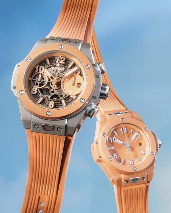 HUBLOT - BIG BANG - 捕捉愛琴海日落時刻的顏色，Hublot Big Bang暮光橙系列腕錶