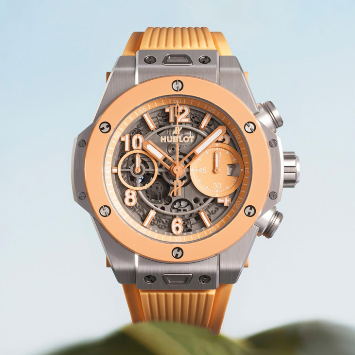HUBLOT - BIG BANG - 捕捉愛琴海日落時刻的顏色，Hublot Big Bang暮光橙系列腕錶