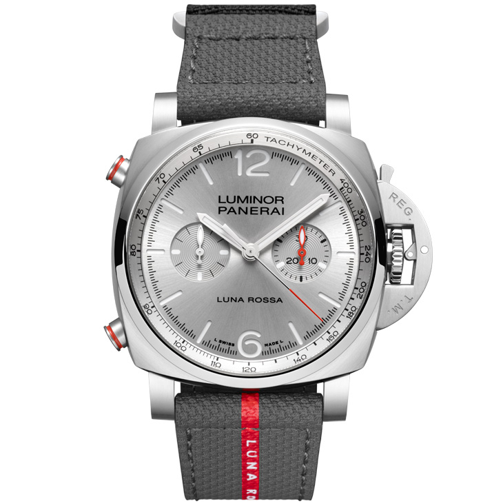 PANERAI - LUMINOR - PAM01768 - 為2027美洲盃倒數！Panerai Luna Rossa系列首次搭載魔鬼氈錶帶與金屬鍊帶