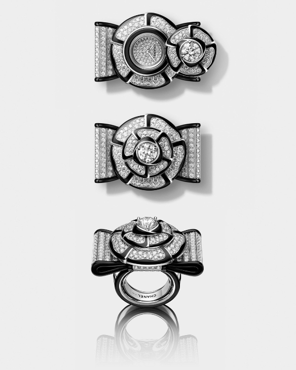 CHANEL - 高級鐘錶 - (NŒUD DE CAMÉLIA手環錶) - 從那些年的生活靈感,到跨越時代的風格符碼|CHANEL高級製錶的蝴蝶結、山茶花與獅子