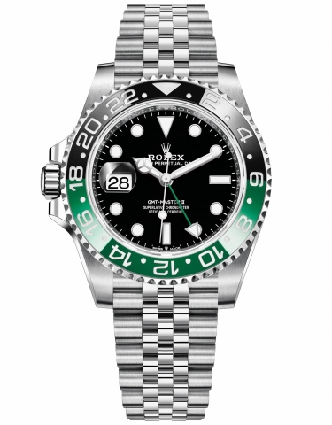 ROLEX - GMT-MASTER II - 126720VTNR-0001 - 勞力士2022重點新錶一次看：GMT-Master II左錶冠綠黑圈、Yacht-Master白金鷹眼版