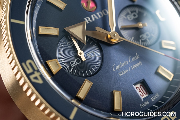 RADO - CAPTAIN COOK - R32146208 - 陶瓷圈計時潛水錶最新選擇｜RADO雷達表庫克船長計時碼錶【名錶上手】