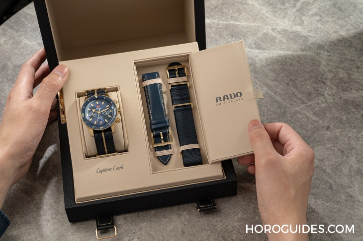 RADO - CAPTAIN COOK - R32146208 - 陶瓷圈計時潛水錶最新選擇｜RADO雷達表庫克船長計時碼錶【名錶上手】