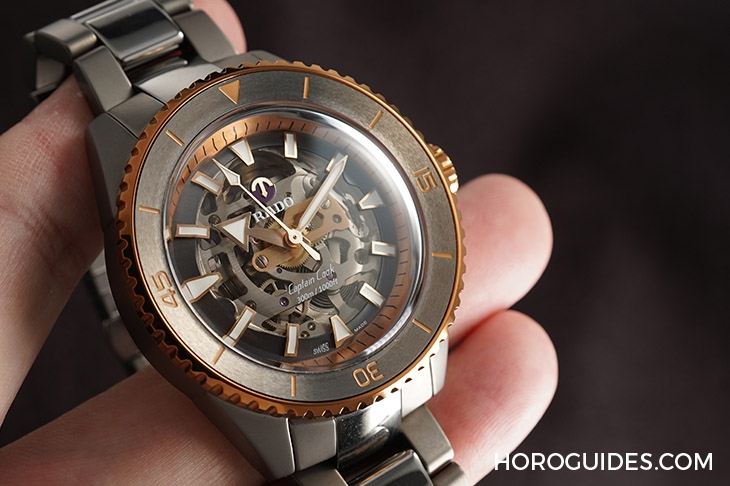 RADO - CAPTAIN COOK - R32148162 - 更能滿足收藏樂趣！RADO Captain Cook雷達表庫克船長全陶瓷鏤空腕錶