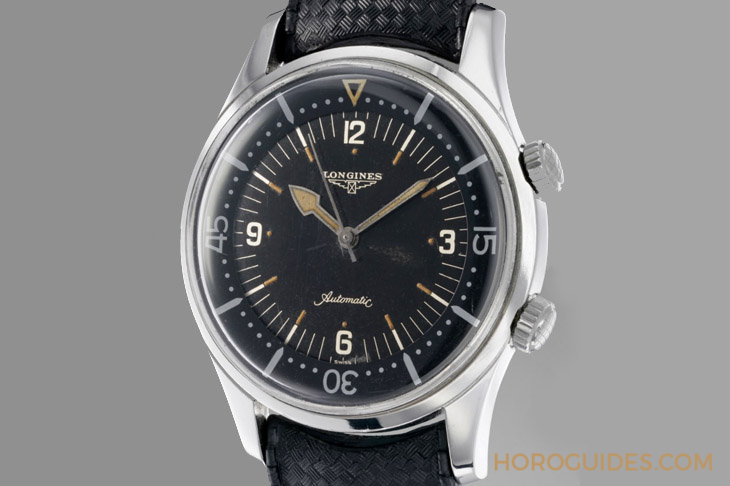 LONGINES - HERITAGE - L3.764.4.90.6 - 獻給OG錶迷的浪漫：浪琴表LONGINES Legend Diver潛水錶39毫米