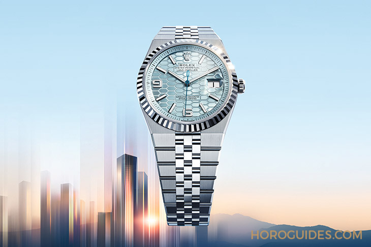 ROLEX - Land-Dweller - 127334-0001 - 既熟悉、又新穎的勞力士：重點解析Land-Dweller新錶面、機芯、一體式鍊帶