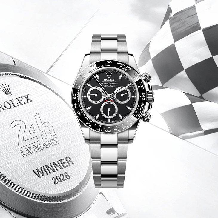 ROLEX - COSMOGRAPH DAYTONA - 126500LN-0002 - 勞力士與Le Mans 24小時耐力賽合作25年,精準計時見證堅韌意志