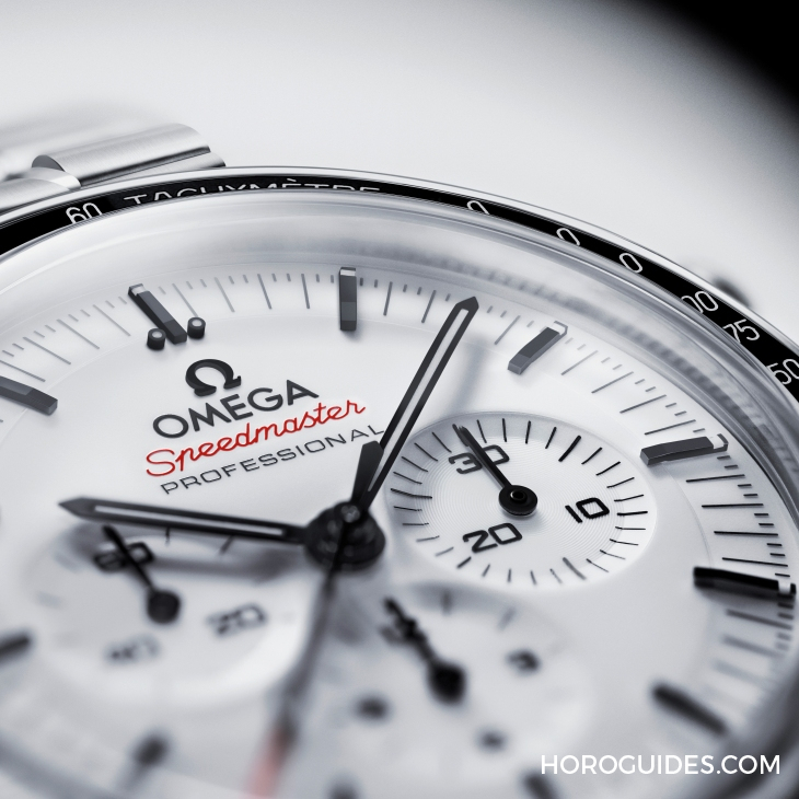 OMEGA - SPEEDMASTER - 310.30.42.50.04.001 - 白面不鏽鋼登月錶終於現身！OMEGA推出全新白色漆面Speedmaster Moonwatch