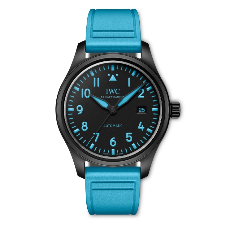 IWC - PILOT - IW389411 - IWC聯手George Russell打造限量飛行員腕錶,致敬F1賽道精神